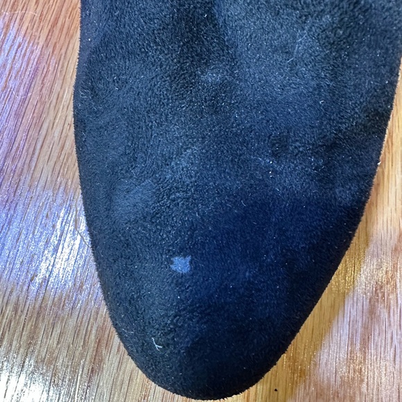 BCBGeneration Black Suede Raymona Slouch Boot - Picture 6 of 9